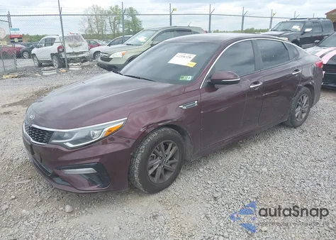 2020 Kia Optima Lx из США, поврежденный, VIN 5XXGT4L35LG393628